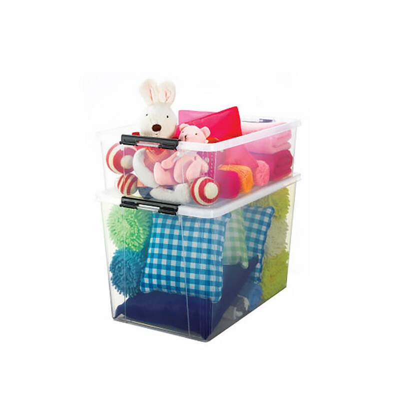 Thùng Đựng Đồ Bằng Nhựa Inplus Easy Clip 15L - 5 Màu - Locknlock - INP111 image number null
